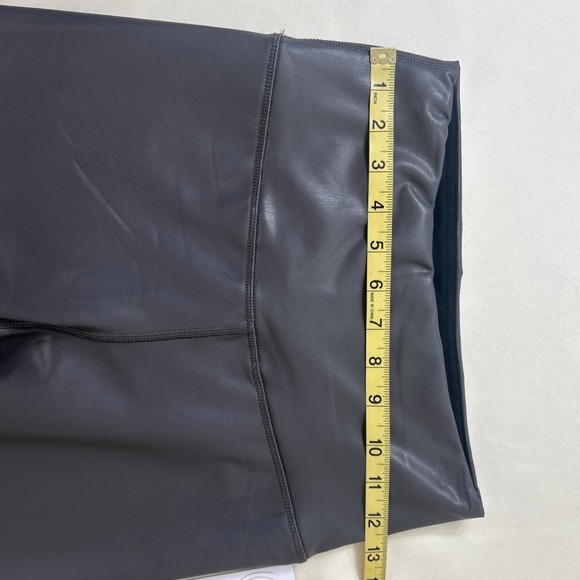 Yogalicious Faux Leather Lady Love Ankle Tight Super High Rise Sz Small NWT - Picture 3 of 6